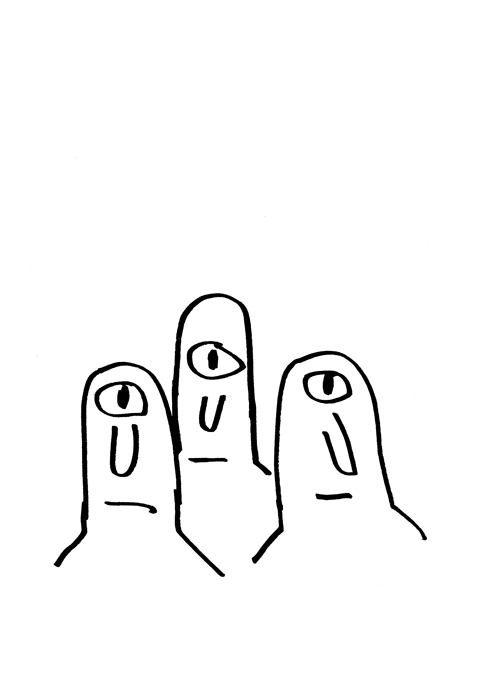 Three cyclops