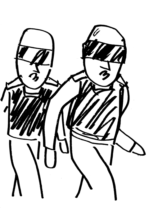 A pair of future cops